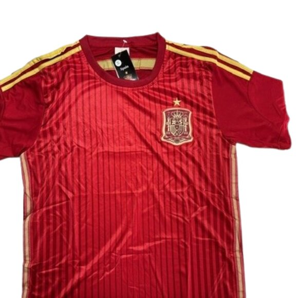 Spain Football Soccer Jersey 2014 Home - Picture 5 of 8